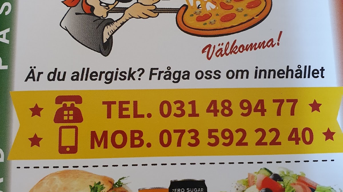 Menu Capri Pizzeria Göteborg-8